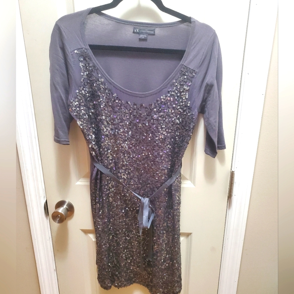 Sequined Armani EX dress